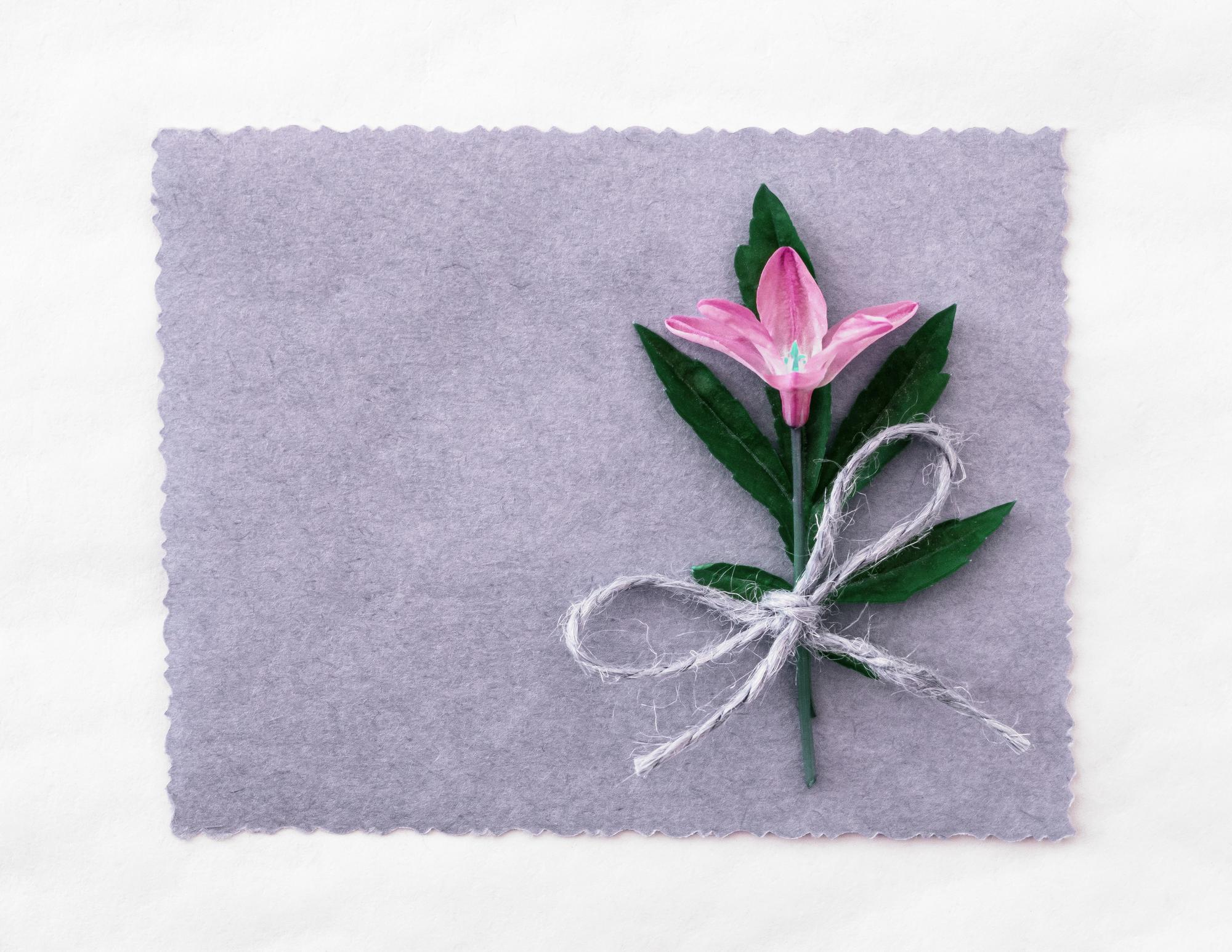 Detail: floral satin stitch sample