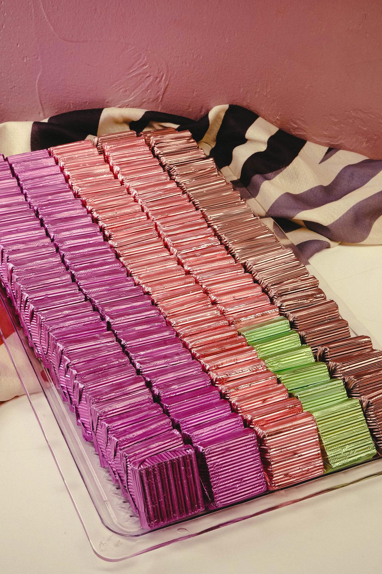 Sample materials and swatches